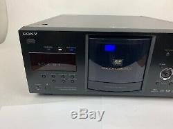 Sony DVP-CX985V 400 Disc Explorer DVD-CD-SACD Mega Changer Player Works Perfect
