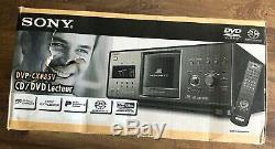 Sony DVP-CX985V 400-disc DVD changer/ player New Open-Box Rare