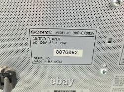 Sony DVP-CX985V SACD/CD/DVD 400 Disc Player Changer