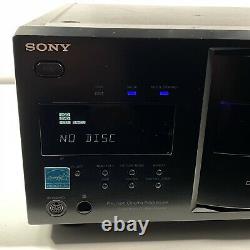 Sony DVP-CX995V 400 Disc DVD / CD HDMI Player / Changer Tested No Remote