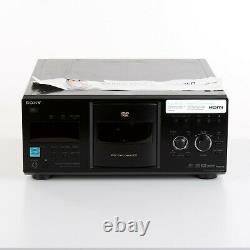 Sony DVP-CX995V 400 Disc DVD/CD Player/Changer Tested Works No Remote