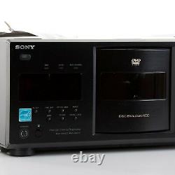 Sony DVP-CX995V 400 Disc DVD/CD Player/Changer Tested Works No Remote