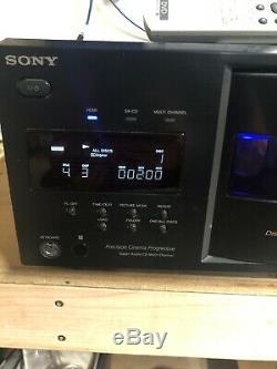 Sony DVP-CX995V 400 Disc Explorer CD/DVD/SACD Player Mega Changer With Remote