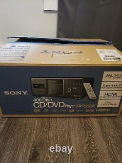 Sony DVP-CX995V 400-disc DVD changer/ player Brand-New