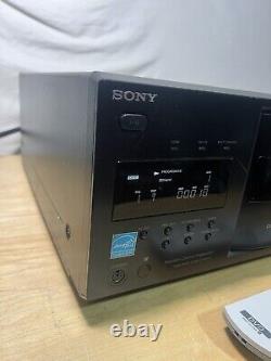 Sony DVP-CX995V CD/DVD Player Changer Disc Explorer 400 Manual HDMI Remote