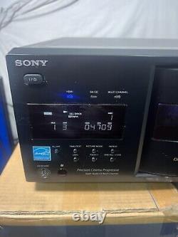 Sony DVP-CX995V CD/DVD Player Changer Disc Explorer 400 Manual HDMI Remote