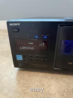 Sony DVP-CX995V CD/DVD Player Changer Disc Explorer 400 Powers On Untested