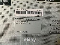 Sony DVP-CX995V DVD Player 400 Disk Progressive Changer
