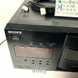 Sony DVP-CX995V Disc Explorer 400 DVD CD Changer Player HDMI Remote (New Belts)
