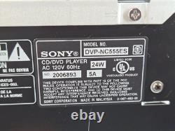 Sony DVP-NC555ES DVD/CD/SACD 5-Disc Changer Player ES Audiophile