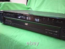 Sony DVP-NC600 CD DVD 5 Disc Player Changer Remote Cables Basic Instructions