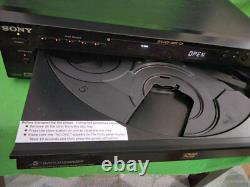 Sony DVP-NC600 CD DVD 5 Disc Player Changer Remote Cables Basic Instructions