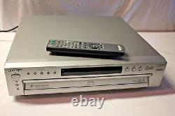 Sony DVP-NC615 5 Disc Changer DVD CD Mp3 Carousel Player Audio & Video with REMOTE