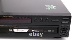 Sony DVP-NC655P 5 Disc CD DVD Changer Player Bundle with AV to HDMI Converter