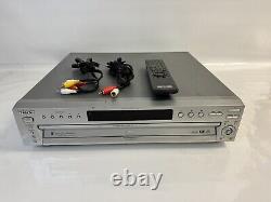 Sony DVP-NC655P 5 Disc DVD CD Carousel Changer Player + Remote Component WORKS