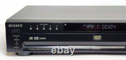 Sony DVP-NC665P DVD/CD Player, 5 Disc Carousel Changer with Remote, Works Great