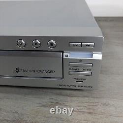 Sony DVP-NC675P 5 Disc CD/DVD Player Changer With Remote & AV Cables