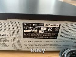 Sony DVP-NC675P CD DVD 5-Disc Changer Player Compact Disc Carousel With Remote