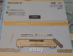Sony DVP-NC685V Progressive scan 5 Disc DVD CD Player Changer Black NewOpen Box