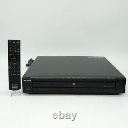 Sony DVP-NC800H DVD/CD Player, HDMI, 5 Disc Carousel Changer withRemote TESTED