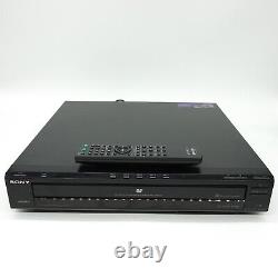Sony DVP-NC800H DVD/CD Player, HDMI, 5 Disc Carousel Changer withRemote TESTED