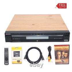 Sony DVP-NC875V 5 Disc DVD CD Changer Player with AV to HDMI Converter & Remote