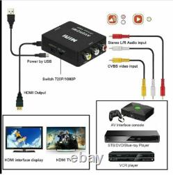 Sony DVP-NC875V 5 Disc DVD CD Changer Player with AV to HDMI Converter & Remote
