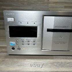 Sony Disc Explorer 400 DVP-CX777ES CD/DVD Player 400 Disc Changer No Remote