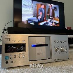 Sony Disc Explorer 400 DVP-CX777ES CD/DVD Player 400 Disc Changer No Remote