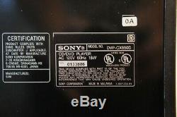 Sony Dvp-cx850d Compact Disc Player/changer