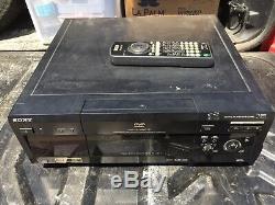 Sony Dvp-cx860 Dvd/cd Player 300 +1 Disc Mega Changer Jukebox W Remote