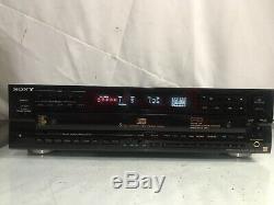 Sony ES CDP-C77ES 5 Disc CD Changer Player Made In Japan