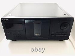 Sony Mega CDP-CX225 Storage 200 Disc CD Player Changer Carousel No Remote CLEAN