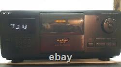 Sony Mega Storage 200 Disc CD Player Changer CDP-CX200 Carousel -GREAT CONDITION