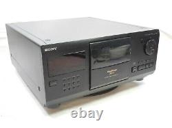 Sony Mega Storage 200 Disc CD Player Changer CDP-CX200 No Remote