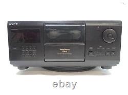 Sony Mega Storage 200 Disc CD Player Changer CDP-CX200 No Remote