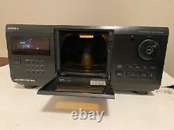 Sony Mega Storage 200 Disc CD Player Changer CDP-CX200 With REMOTE