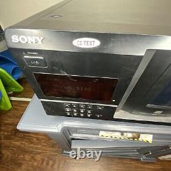 Sony Mega Storage 200 Disc CD Player Changer CDP-CX235 Carousel NO REMOTE