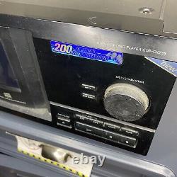 Sony Mega Storage 200 Disc CD Player Changer CDP-CX235 Carousel NO REMOTE