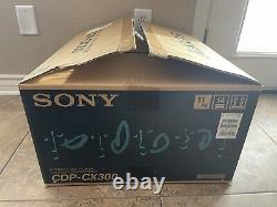 Sony Mega Storage 300 CD Compact Disc Changer Player CDP-CX300
