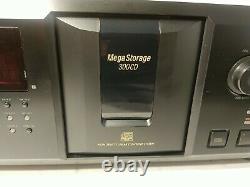 Sony Mega Storage 300 Disc CD Changer Player CDP-CX355 Works Great New Belts