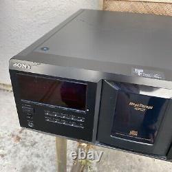 Sony Mega Storage 400 Disc CD Changer Player CDP-CX400 AI/IS Not fully tested