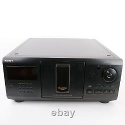 Sony MegaStorage 200-Disc CD Player Changer CDP-CX225 TESTED NO REMOTE