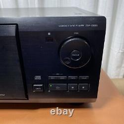 Sony MegaStorage 200-Disc CD Player Changer CDP-CX225 TESTED WORKING / NO REMOTE