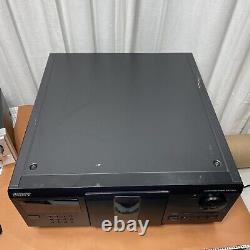 Sony MegaStorage 200-Disc CD Player Changer CDP-CX225 TESTED WORKING / NO REMOTE