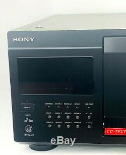 Sony MegaStorage CDP-CX90ES 200 Compact Disc Player CD Text Changer Storage