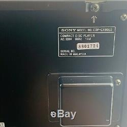 Sony MegaStorage CDP-CX90ES 200 Compact Disc Player CD Text Changer Storage