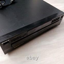 Sony Model CDP-C245 CD Player 5 Disc Changer No Remote Fully Functional