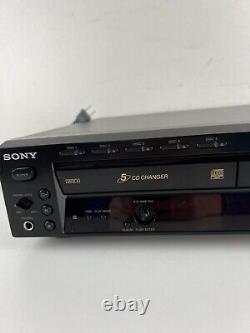 Sony RCD-W500C CD/CDR Dubbing Recorder 5 Disc Changer Player