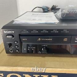 Sony RCD-W500C CD Compact Disc Recorder 5-Disc Changer NOS